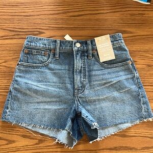 Madewell The Perfect Jean Short Size 28